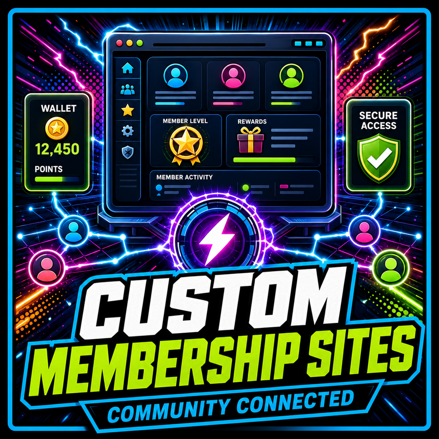 Custom Membership Sites Community Connected
