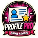 Profile Pro Junkie Reward badge